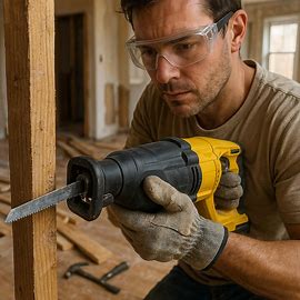 Reciprocating Saw Home Renovation